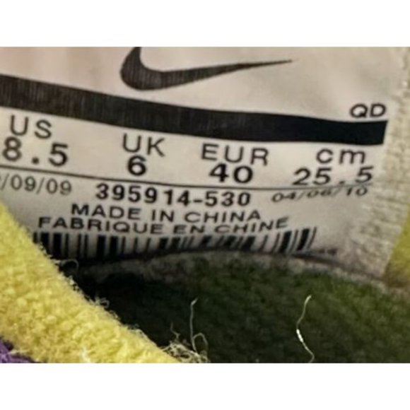 Nike Women’s Free Run Shoes Size 8.5 Athletic Running Sneakers Gray Purple 2010 - Picture 11 of 11